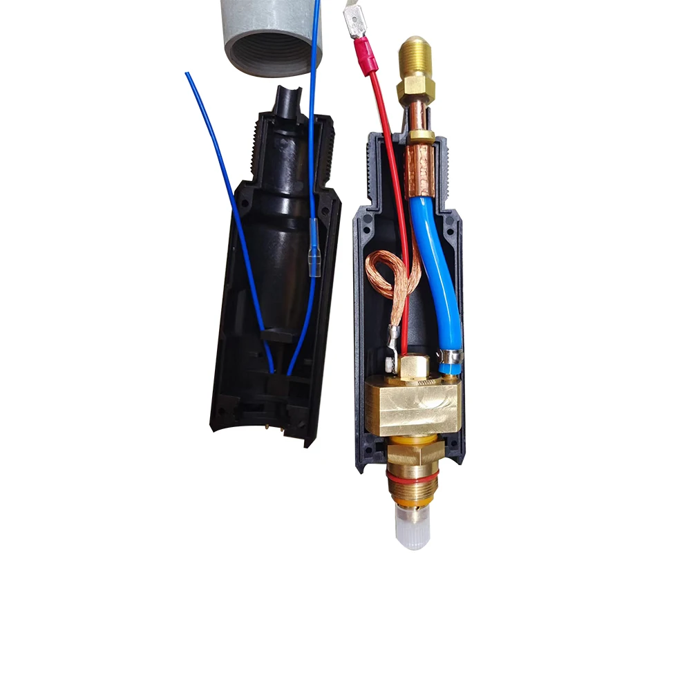 60A Non- HF PM65 PT60 плазменная режущая стандартная прямая головка пистолета пневматическое зажигание 1 шт.