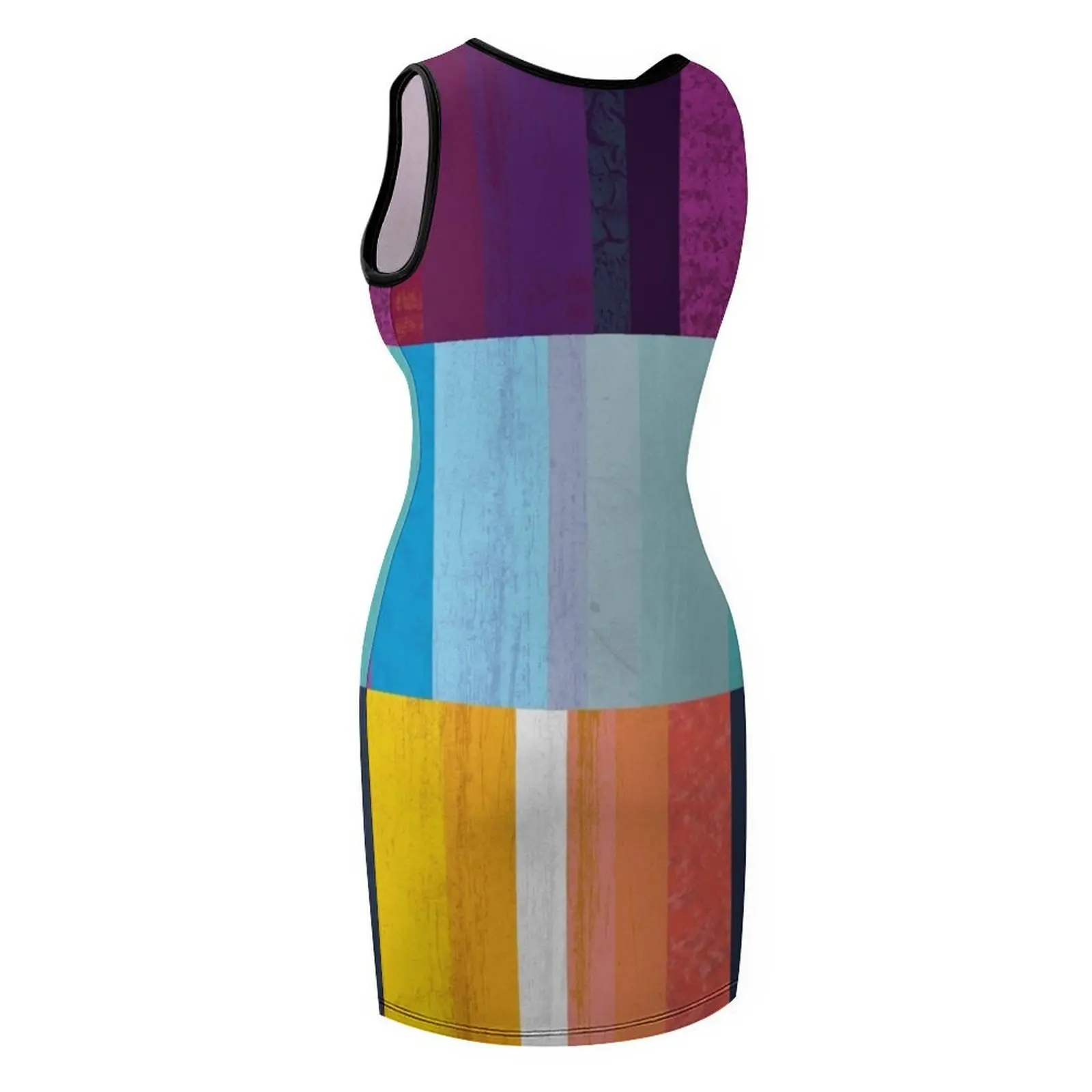 Robe d'été à rayures sans manches, robes de soirée pour femmes, robes de bal de luxe pour femmes, 2025