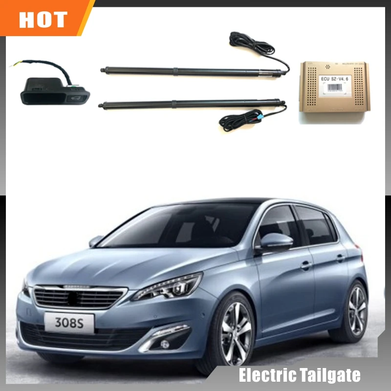 auto spare parts Automatic Power Tailgate for Peugeot 308 Anti-Pinch Height Adjustable Automatic Power Li