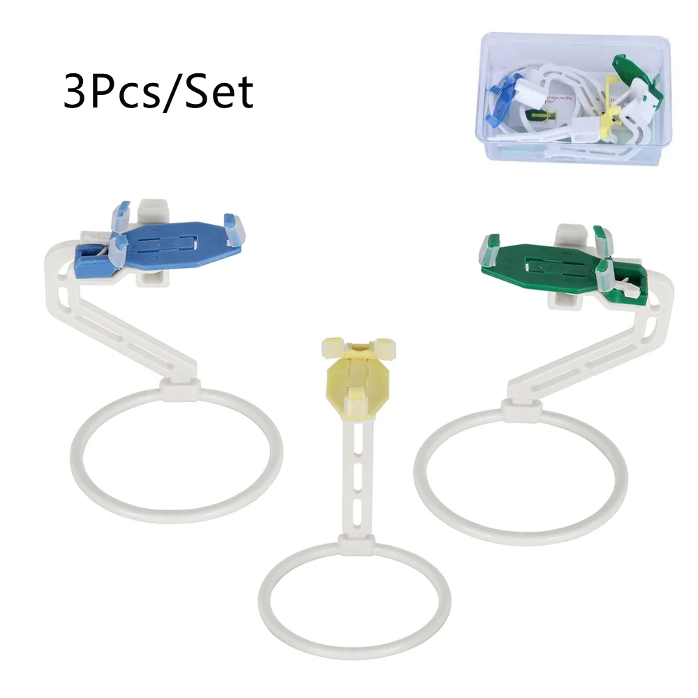 

3PCS Dental X-ray Sensor Positioner Holder Portable Plastic Intraoral Digital X Ray Film Locator Positioning Dentistry Tools