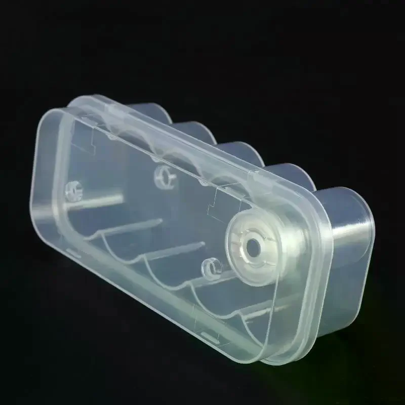 4/10Pcs Stackable Plastic Microtube Storage Box 3ML 2/4/6/24Slot Vial Storage Case Clear Freezer Tube Box Refrigerator Organizer
