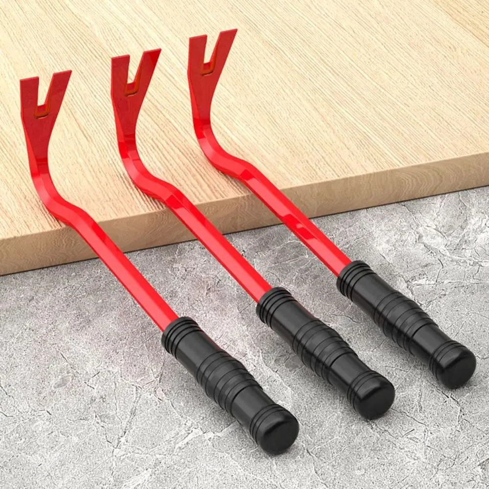 Ergonomic Pry Bar Labor-saving Anti Slip Handle Nail Lifter High Carbon Steel High Hardness Tile Laying Tool Furniture