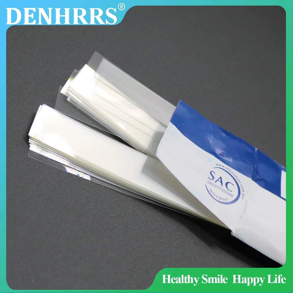 100Pcs/box Dental Clear Matrix Bands Polyester Contoured Matrices Strips Molding Sheet (without Matrix Retainer)