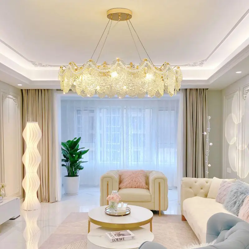 Nordic Artistic Glass Pendant Light For Restaurant/Parlor | Classical  | Ultra-Thin