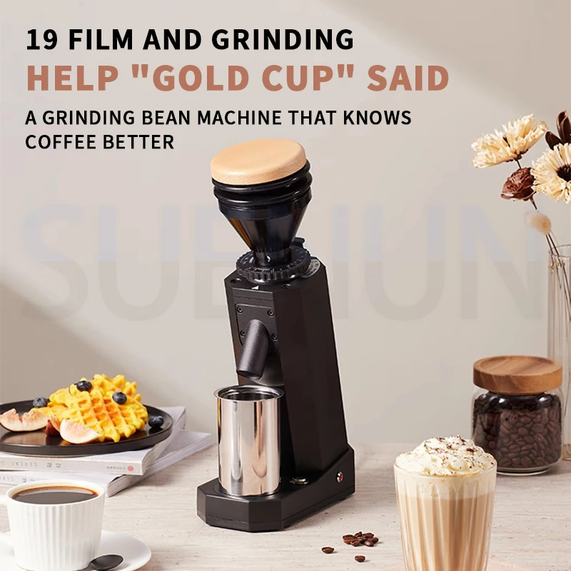 Electric Coffee Bean Grinder Italian Hand Brewed Coffee Bean Grinder Espresso Grinder Electric Bean Grinder