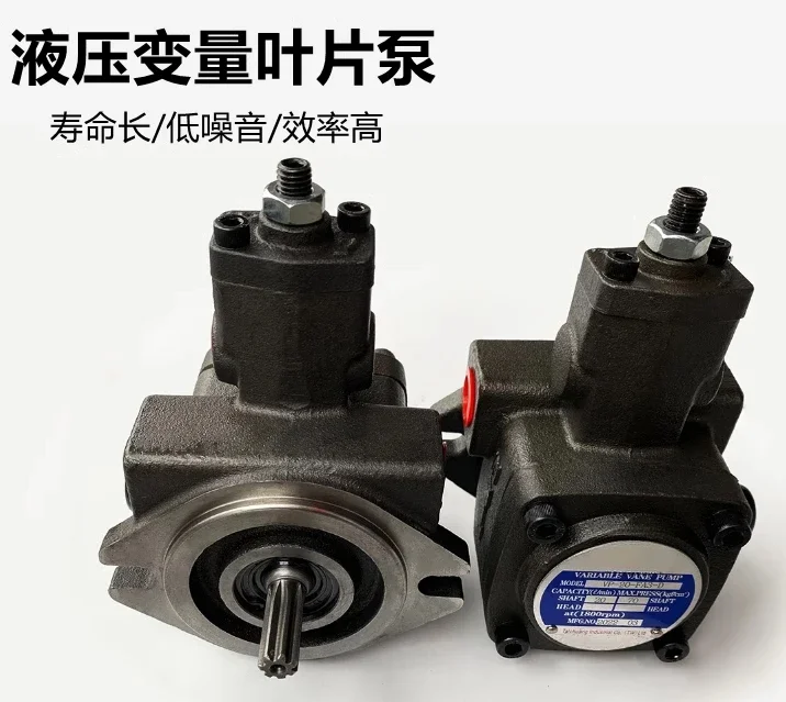 Hydraulic oil pump VP series oil , variable vane VP20/15/12 flat key, spline, pressure 70kg