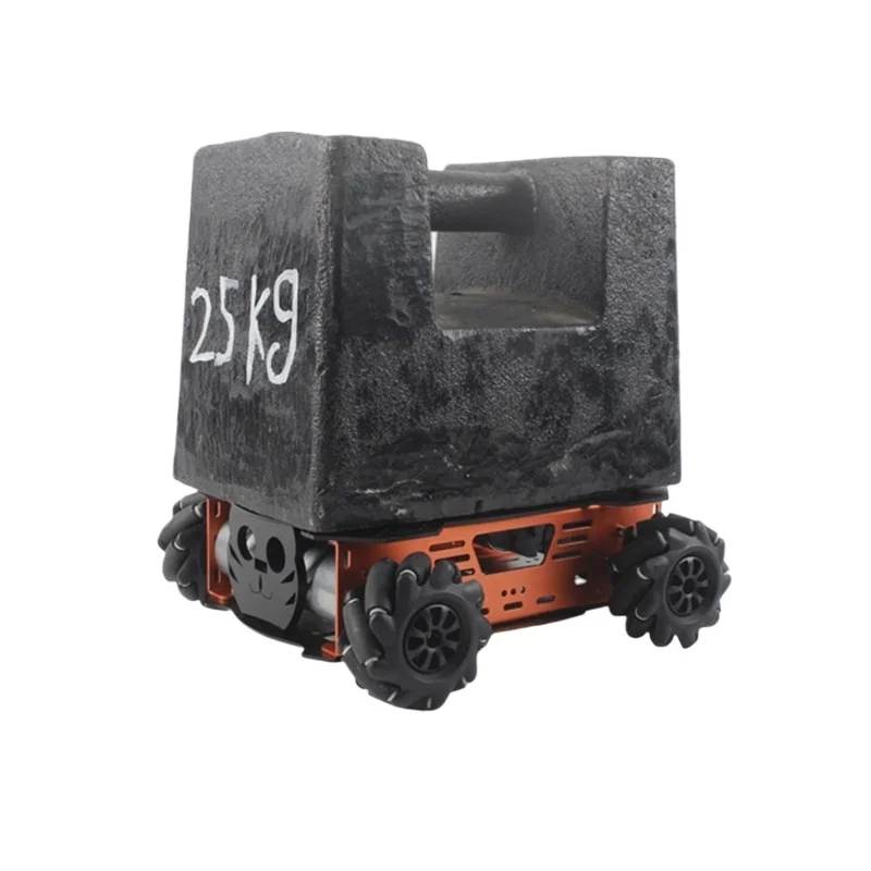 Mecanum Wheel Metal Robot Chassis 25KG Heavy‑Load Aluminum Alloy Frame Encoder Motor For Arduino DIY Competition Robot Project