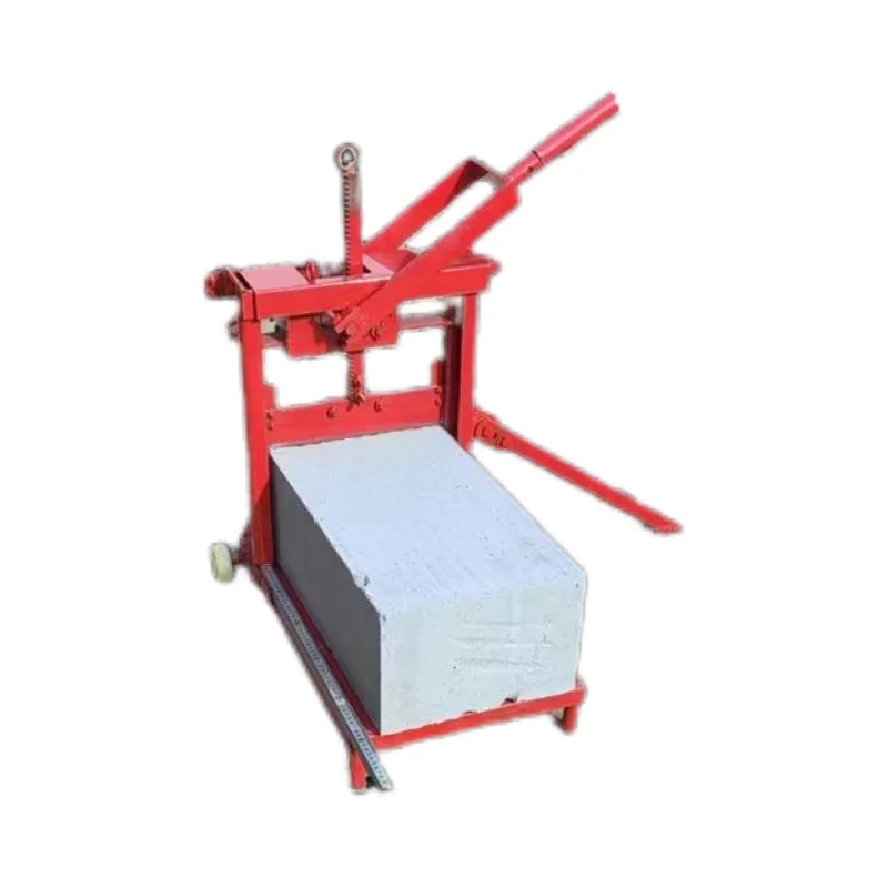 Hand Operated Brick Cutting Tool New Style Hand Press Cutter For Aerated Brick Foam Brick And Light Block On Building Sites
