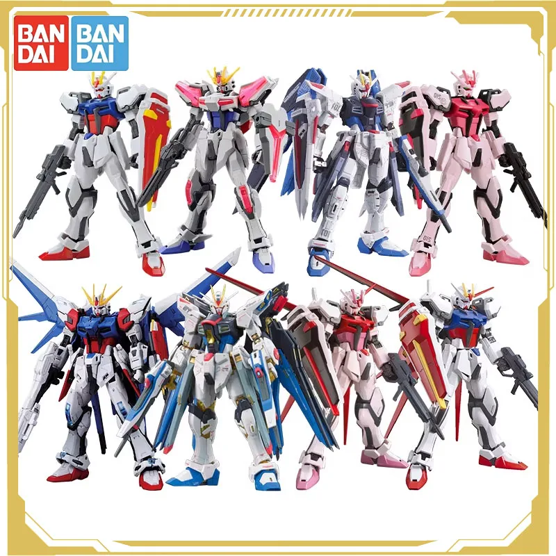 

Bandai Original GUNDAM Anime Figure MG Assembly Model VER RM Strike Freedom Action Figure Toys for Boys Girls Kids Gift