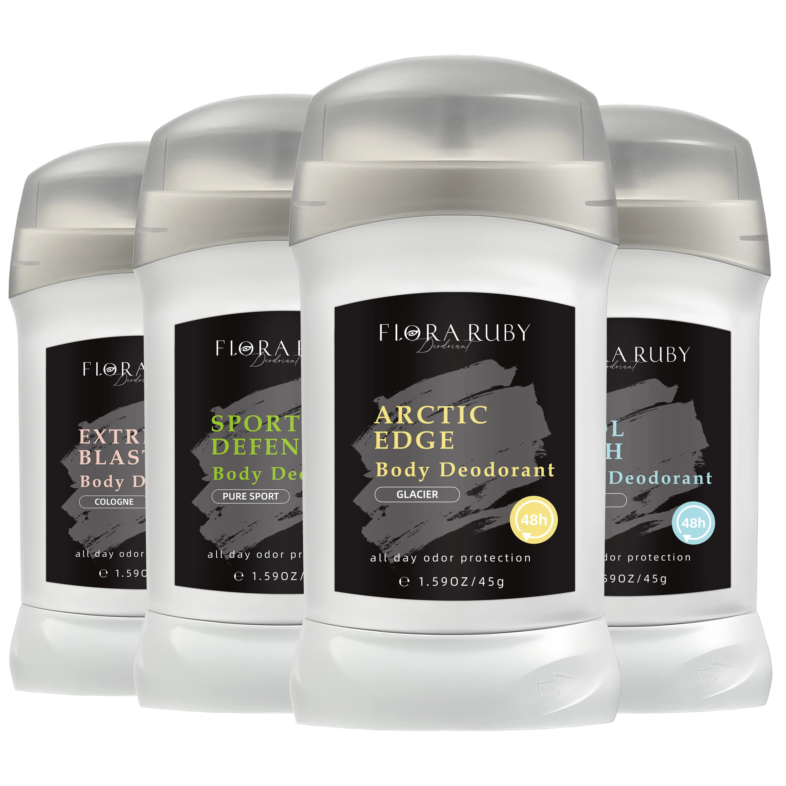 Stick deodorante antitraspirante per il corpo da 45 g - Controllo degli odori di 48 ore, fragranza rinfrescante, formula delicata senza irritazioni,