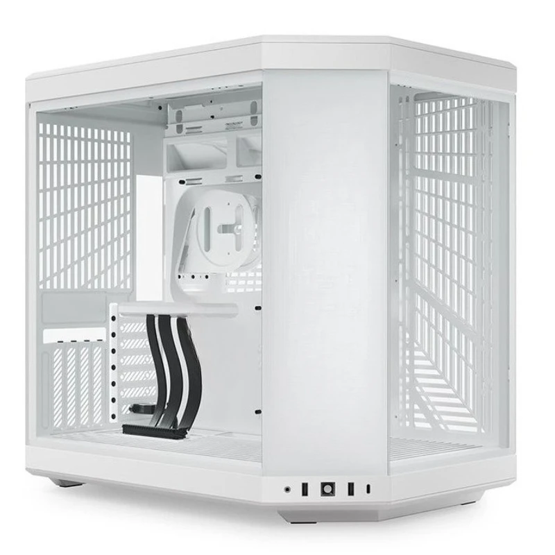 Touch screen supports 360 water-cooled panoramic side-through fish tank sea view room computer chassis
