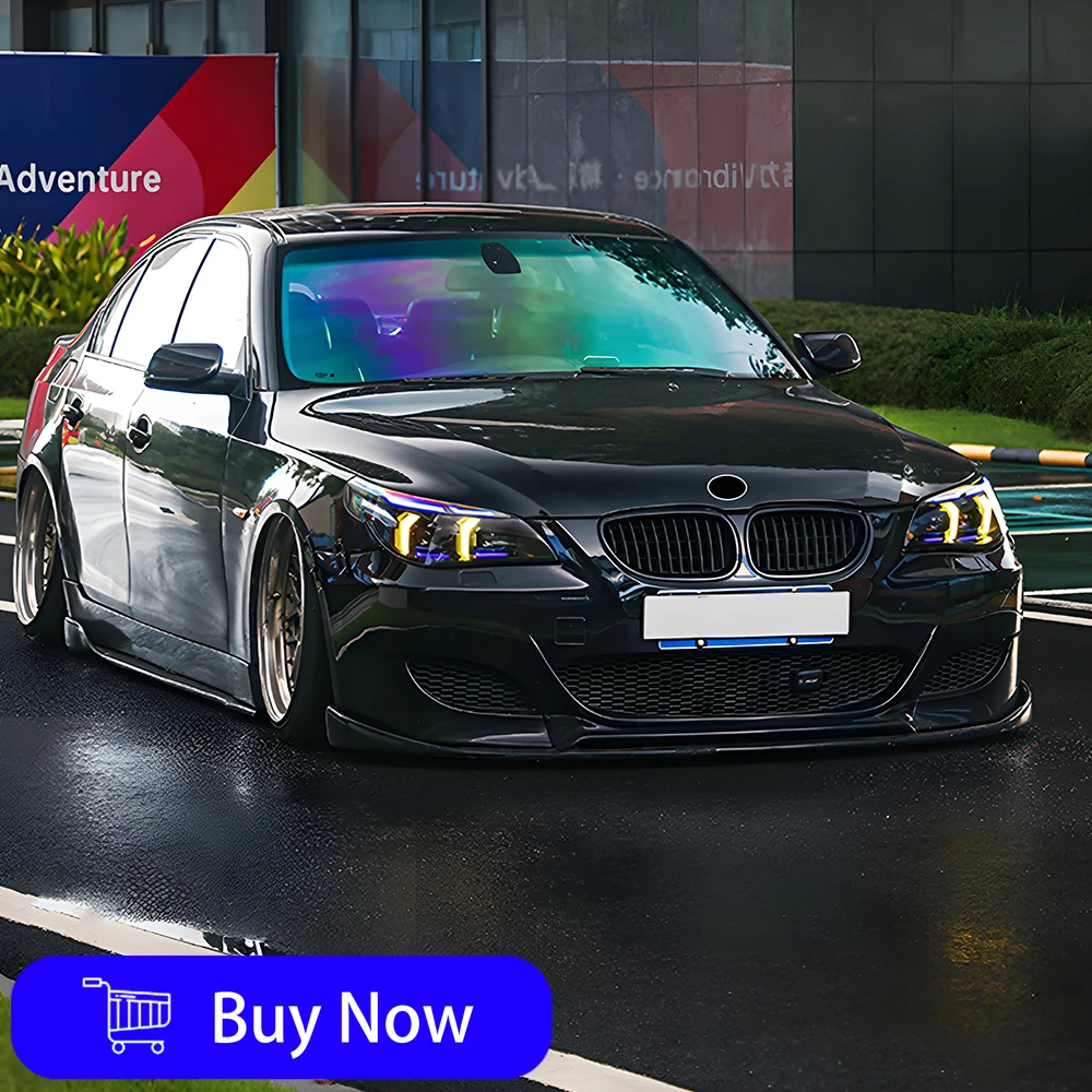 

For BMW 5 Series E60 520 523 525 2003-2010 Automatic Headlight Assembly Upgrade, New Car LED Projector Lens Tool Accessory