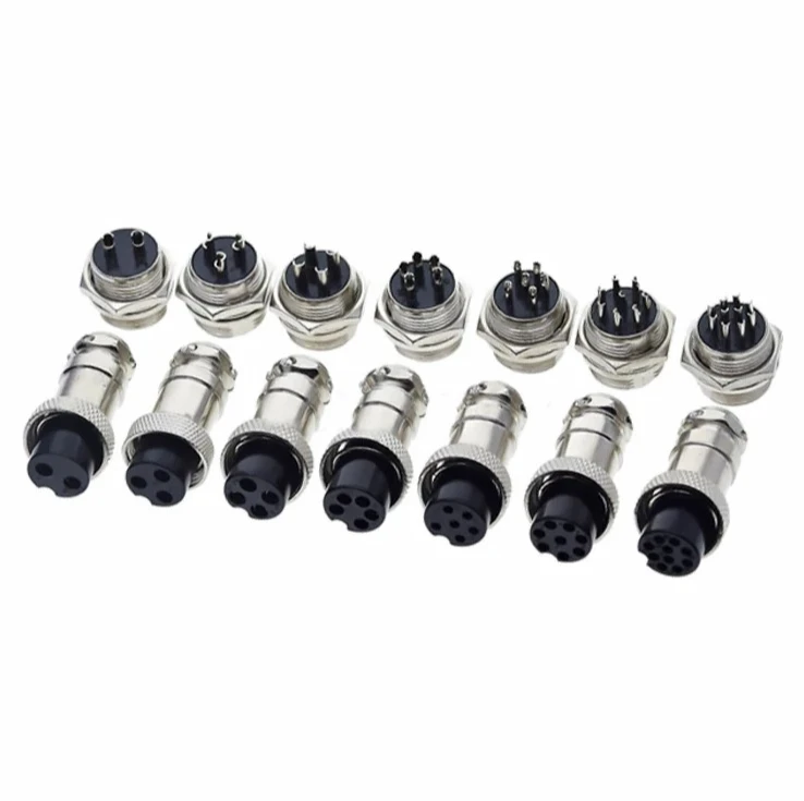 1 комплект GX16 2/3/4/5/6/7/8/9/10-контактный 16 мм L70-78, мужская круглая авиационная розетка, разъем рамы распределения