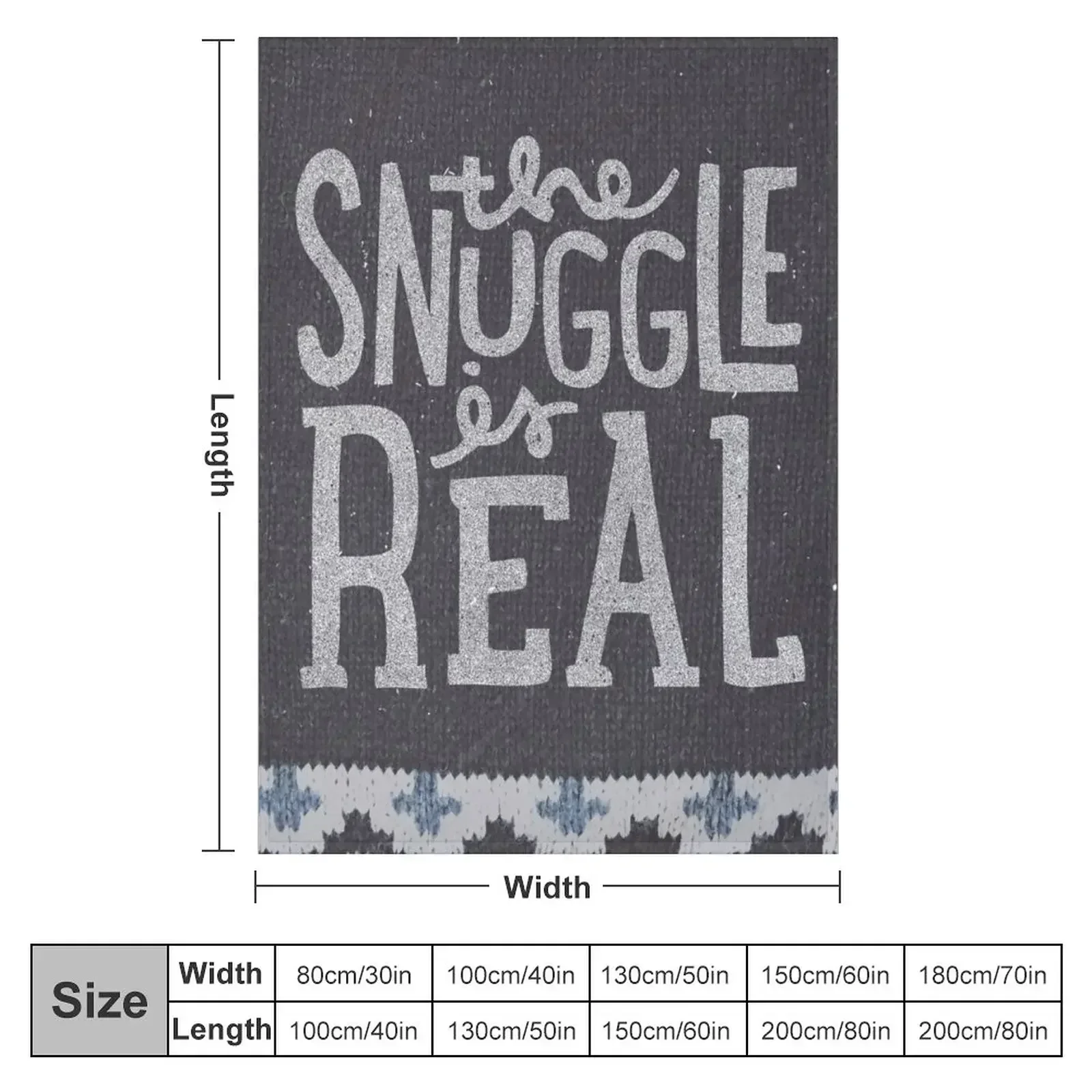 the SNUGGLE is REAL Throw Blanket couch cozy soft plush fuzzy picnic outdoor blanket