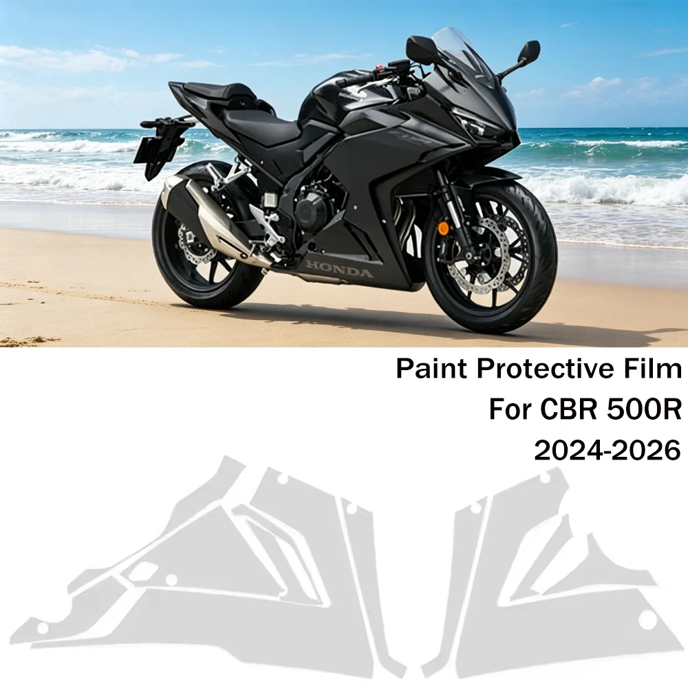 ホンダ-cbr500r-ペイント保護フィルムオートバイ透明保護フィルムヒーリング傷つきにくい-tpu-ppf-cbr-500r-2024