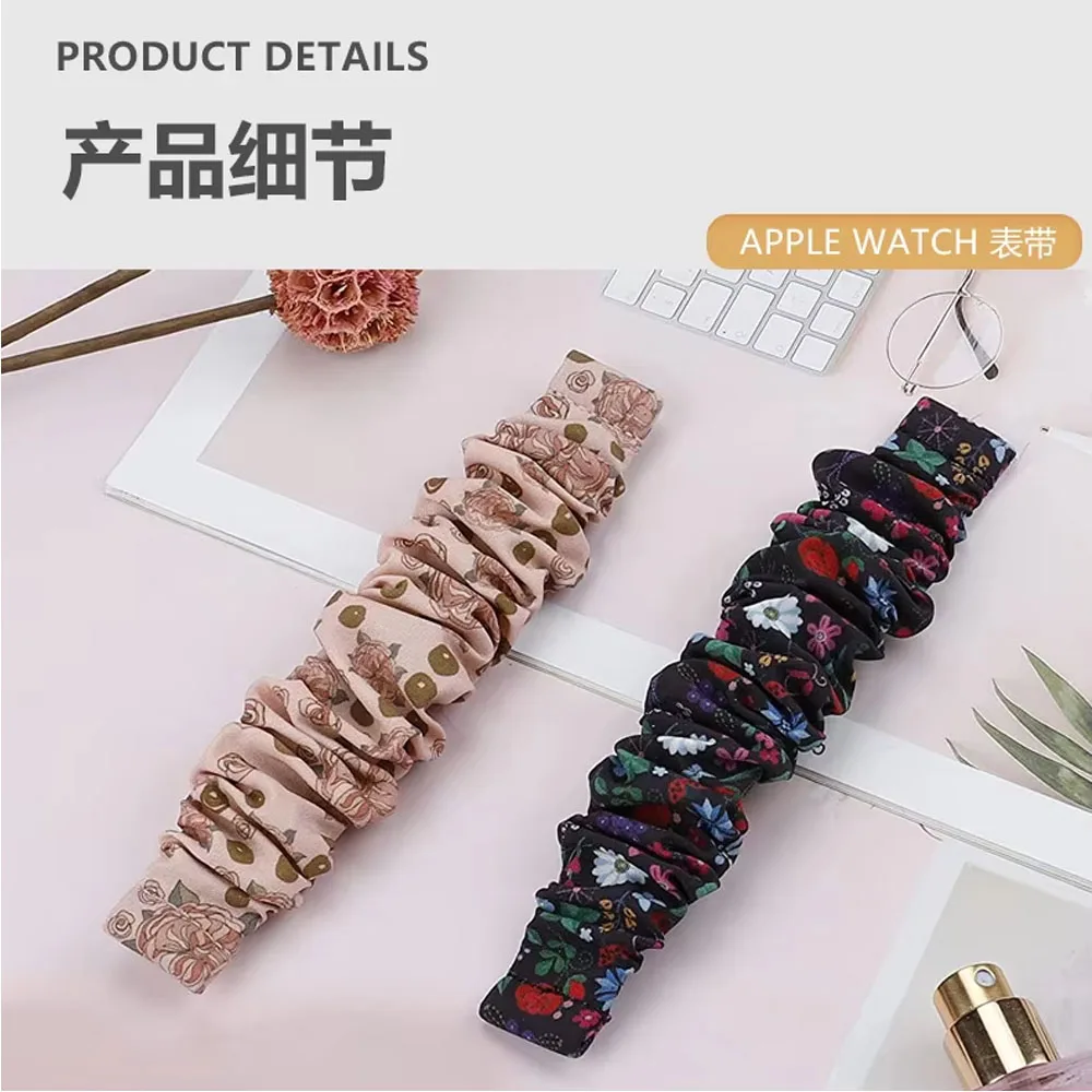 ไนลอนยืดหยุ่นสําหรับนาฬิกา Huawei Fit3/Fit4-4 Pro ผู้หญิงประณีตแฟชั่นสร้อยข้อมือผม Huawei Watch Fit 4-4 Pro/Fit 3