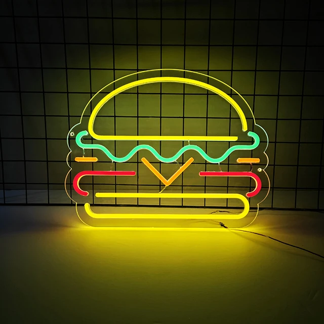 Custom IP65 LED Neon Sign for Barbecue Restaurant Home Party & Family Gathering Man Cave & Bar Art Decor for Indoor Outdoor Use
