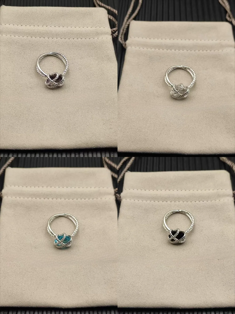

Factory Direct Price Fine Jewelry Zircon Ring for Women Gifts Luxury Green Zircon Ring for Wedding and Parts Gifts
