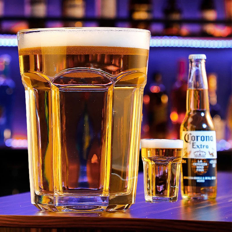4200ML Giant Glass Cup Transparent Beer Mug Creative Large-capacity Glass Home Decoration Glass Container Birthday Gift