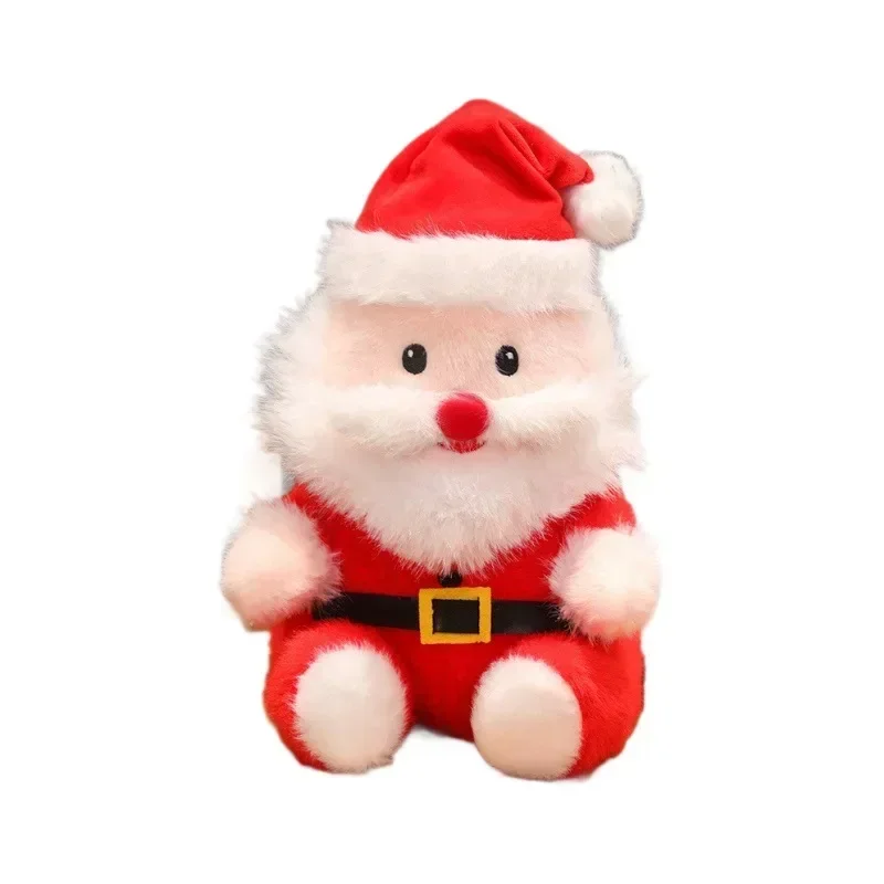 Albero di Natale Babbo Natale alce decorazione cuscino di tiro bambola di peluche ragazza regalo ornamento Natale i bambini amano i animali di peluche