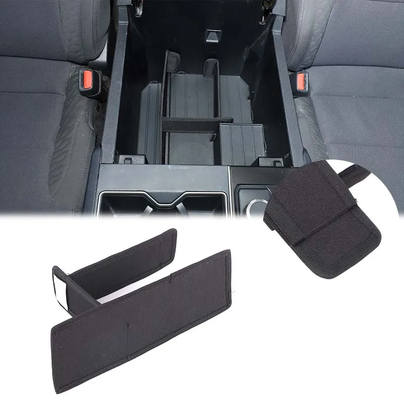 

Car Central Armrest Box Storage Divider Plate Partition Storage For Toyota Tundra 2022+center console organizers Car Accessories