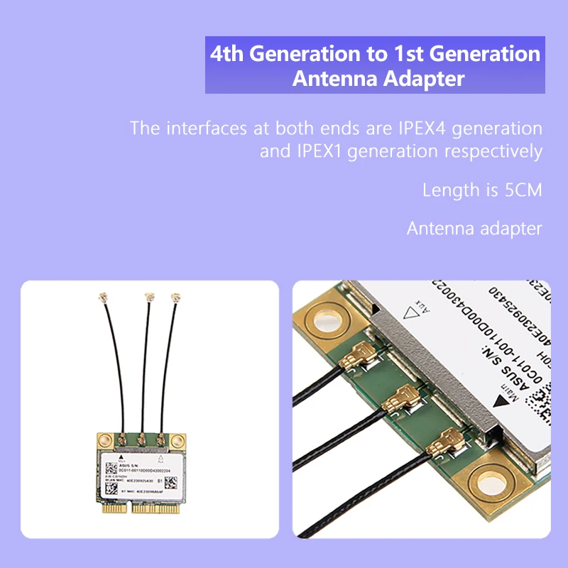 Antenne Gewijd Aan Ngff Netwerkkaart, Wifi Mier, Ax210, R 5S, Ax200