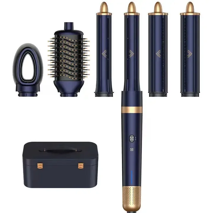 

STLFM Многофункциональная система щипцов и сушилок для ухода за волосами БЕЗ нагрева повреждений волос Длительная укладка Легкая и бывшая в домашних условиях AirSt