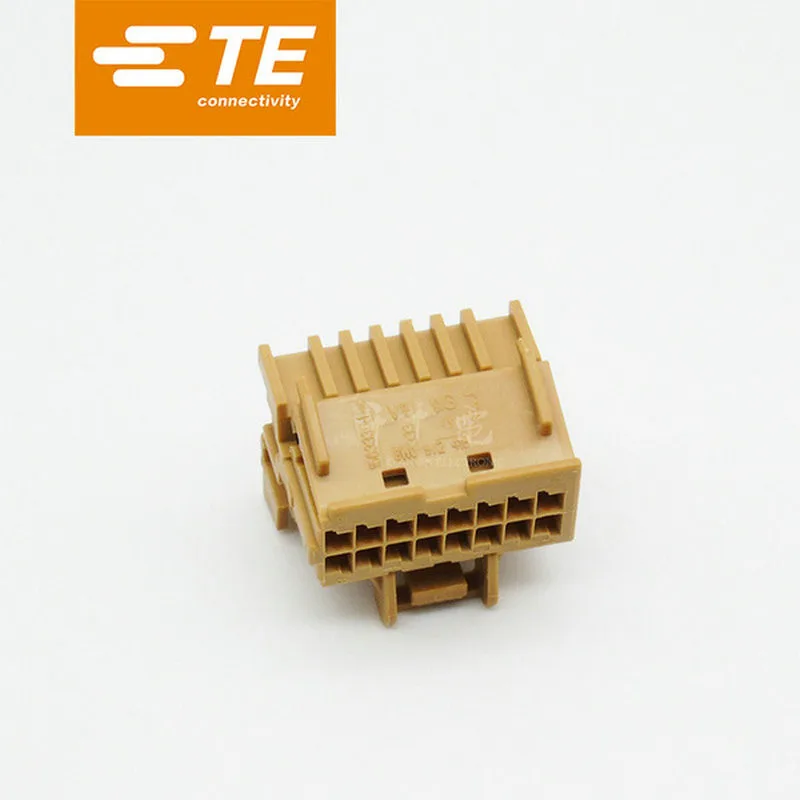 10PCS Tyco Original Connector 1563336-1 16P Mother Earth Yellow Shell