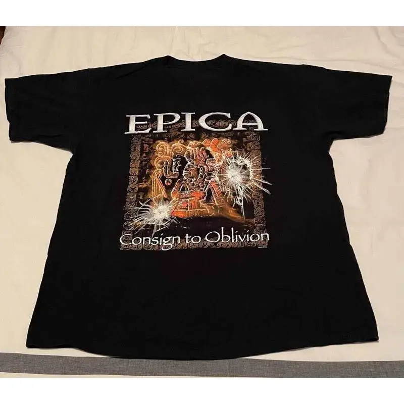 2006 Epica Consign To Oblivion ConcerT T Shirt Black S 5XL 1J0108