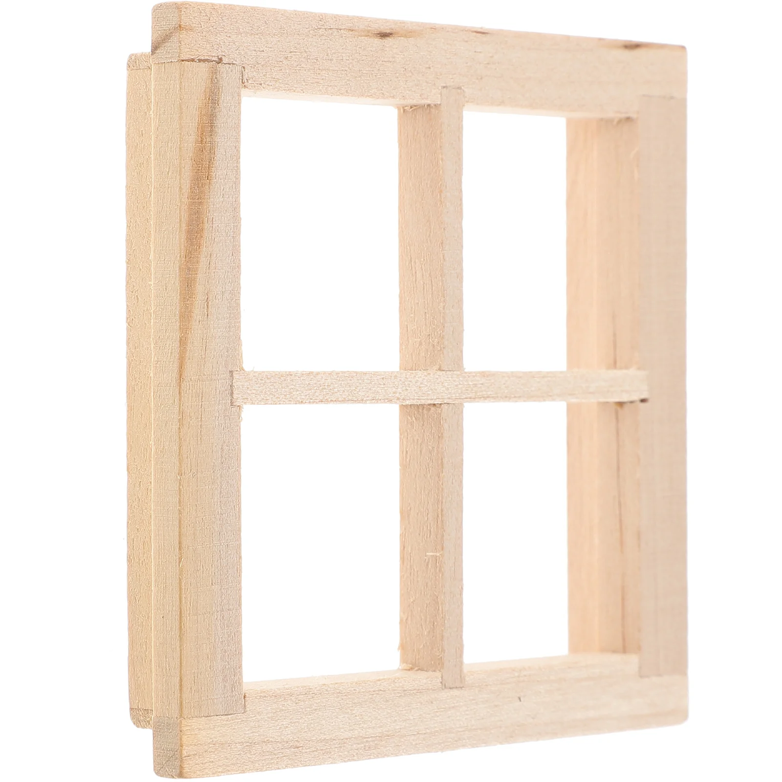 Puertas y ventanas para casa de muñecas, juguete para juego de imitación, muebles en miniatura, modelo de madera, juguetes para niños 1:12, adorno para el hogar, decoración para habitación