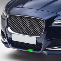 Car Front Grille Vinyl Sticker Decal For Jaguar X-TYPE F-TYPE XE XF XJ XJR XFR Accessories