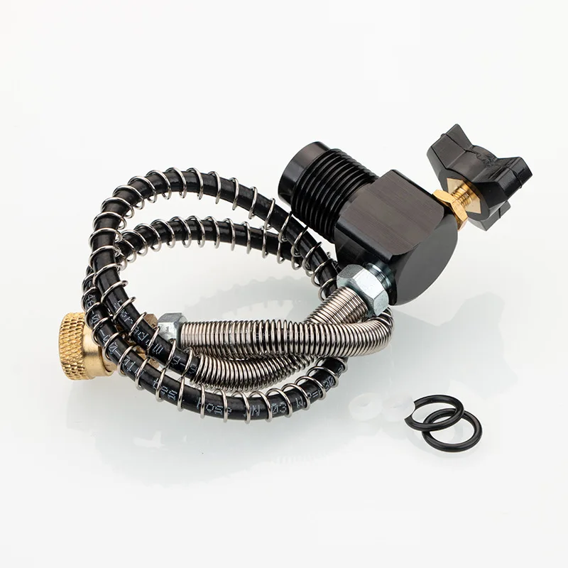 High-Pressure 30MPa 58 G Tank Fill Adapter With Flexible For Braided Hose 5/8 G Thread Interface Tank Fill Adapter Accessories