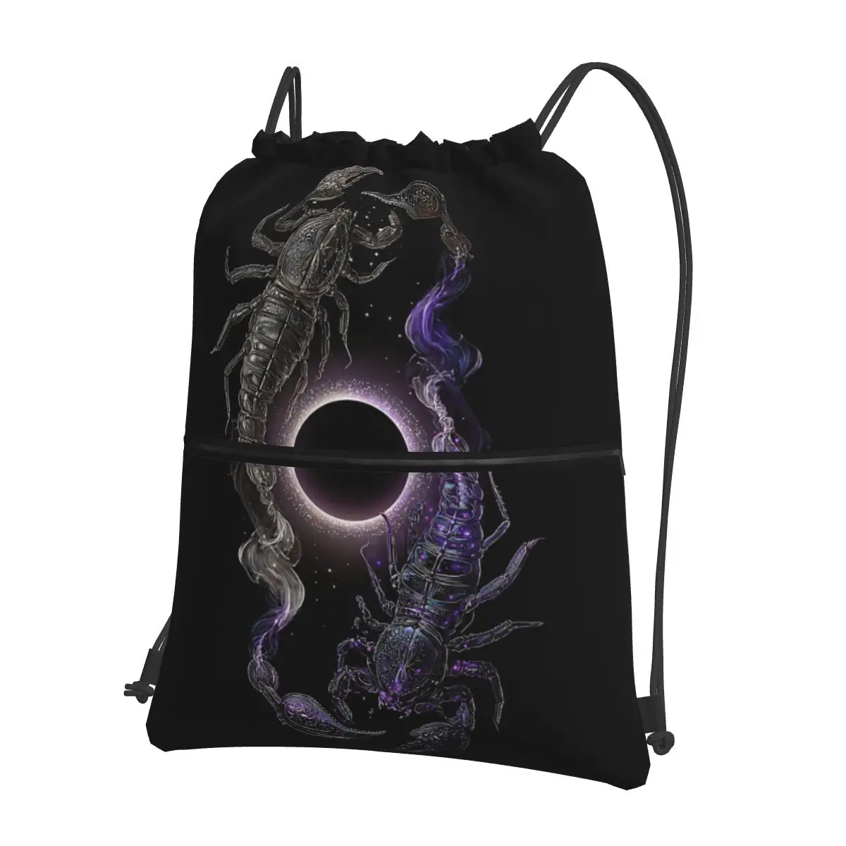 

Scorpio Zodiac Backpacks Casual Drawstring Bags Sports Bag Book Bags for Man Woman Students