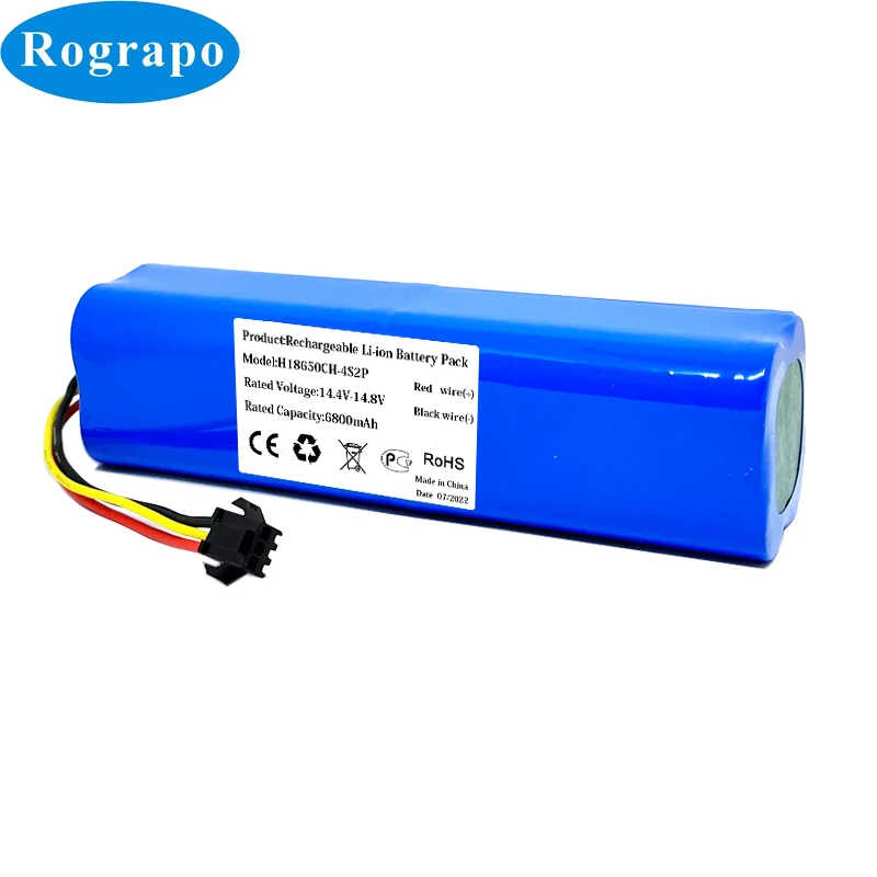 New 6800mAh/5600mAh Li-ion Battery SUN-INTE-181 For Omid i8 Pro Robot Vacuum Cleaner