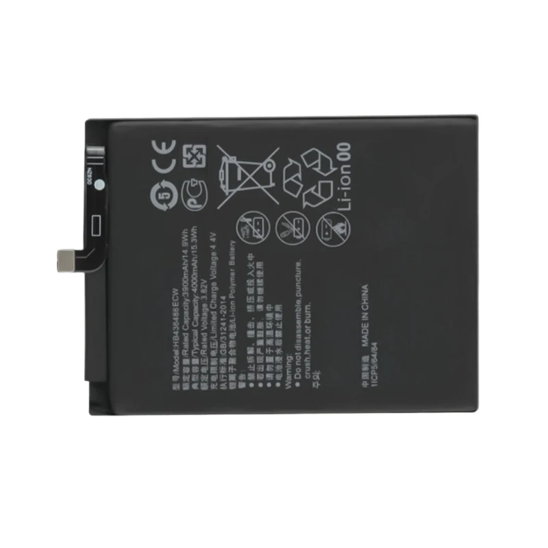 New Replacement Mobile Phone Battery HB436486ECW 3.82V 3900mAh for Huawei P20 Pro Mate10 Mate10 Pro Mate20