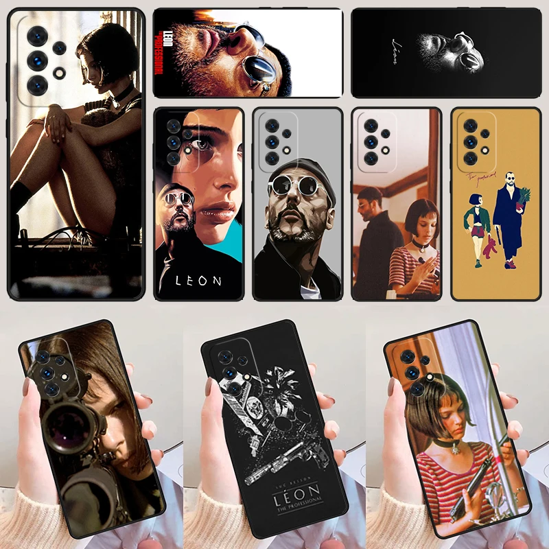 Killer Leon Famous Movie phone case For Samsung Galaxy A42 A31 A40 A51 A71 A32 A80 A91 A52 A72 A20e A21S A50 A70 A11 A12 Cover