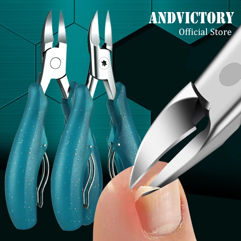 1Pcs Toe Nail Clippers Nail Correction Thick Nail Ingrown Toenails Nippers Dead Skin Art Pedicure Care Plier Cutter Scissor Tool