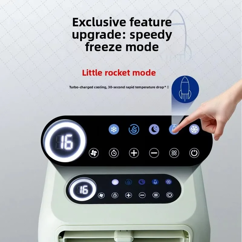 Portable Air Conditioner Home Use Single-Cooling All-in-One Unit Outdoor Camping Kitchen Compressor Fixed Frequency No External