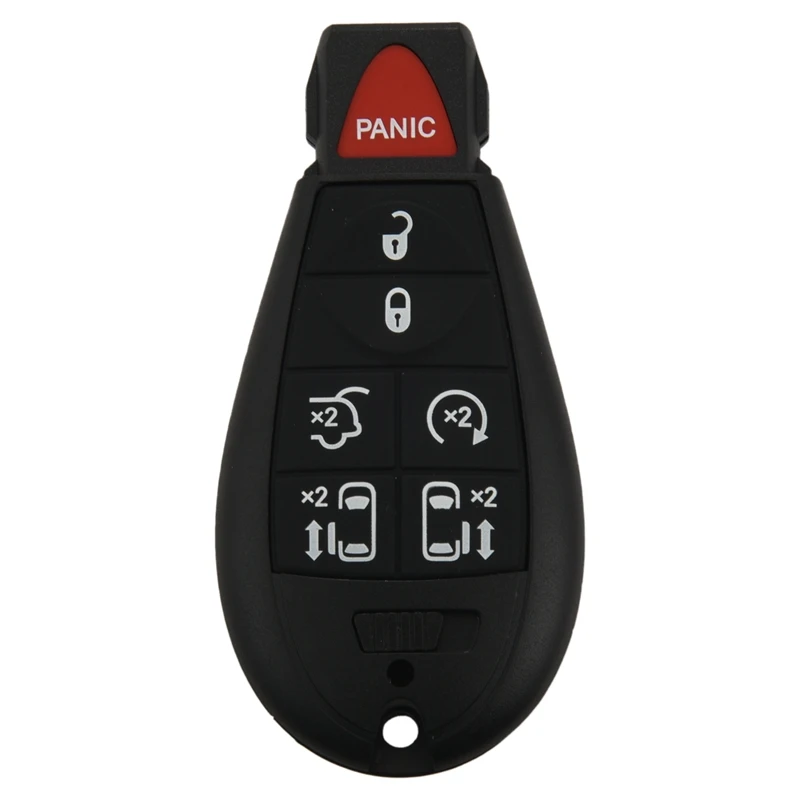 

Car Remotes 7 Button Key Fob Compatible For Chrysler Town Country 2008-2015 Dodge Grand Caravan 2008-2014