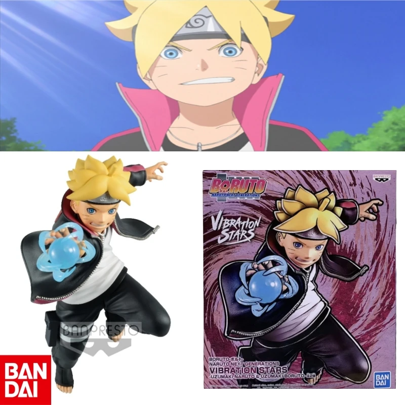 

Bandai Genuine Original Anime NARUTO Uzumaki Boruto Figurines Statue Action Figures Collectible Model Ornaments Kids Toys Gifts