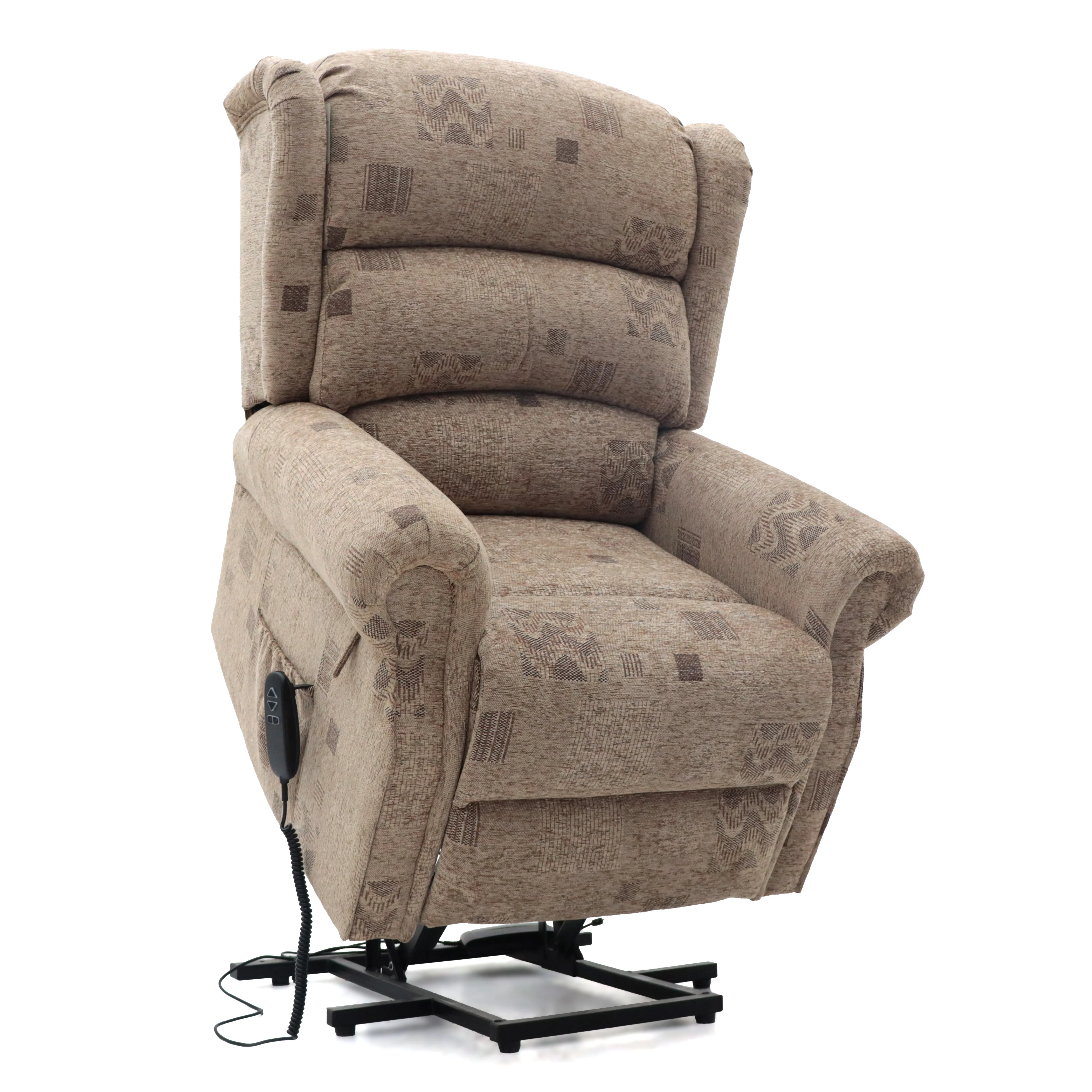 

Geeksofa Power Electric Mobility Medical Dual Lift Riser Recliner Chair With Luxurious Chenille for the Elderly
