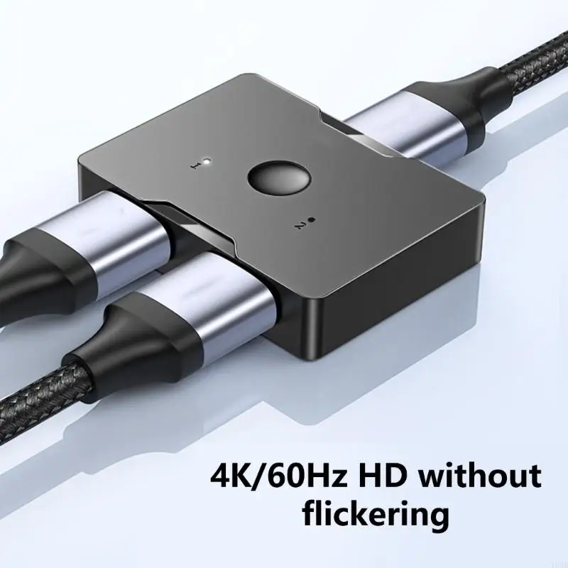 Y88B 4K@60HZ 2K@120HZ 1080P@120HZ محولات الفيديو ثنائية الاتجاه اثنين