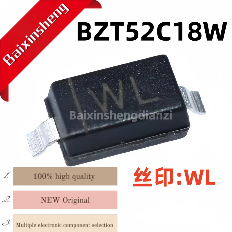 100 Pieces, 18V Vol…