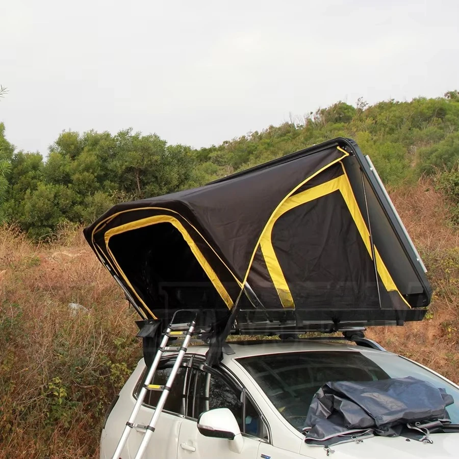 

Hard shell roof tent, with solar panels for sale Car roof tent