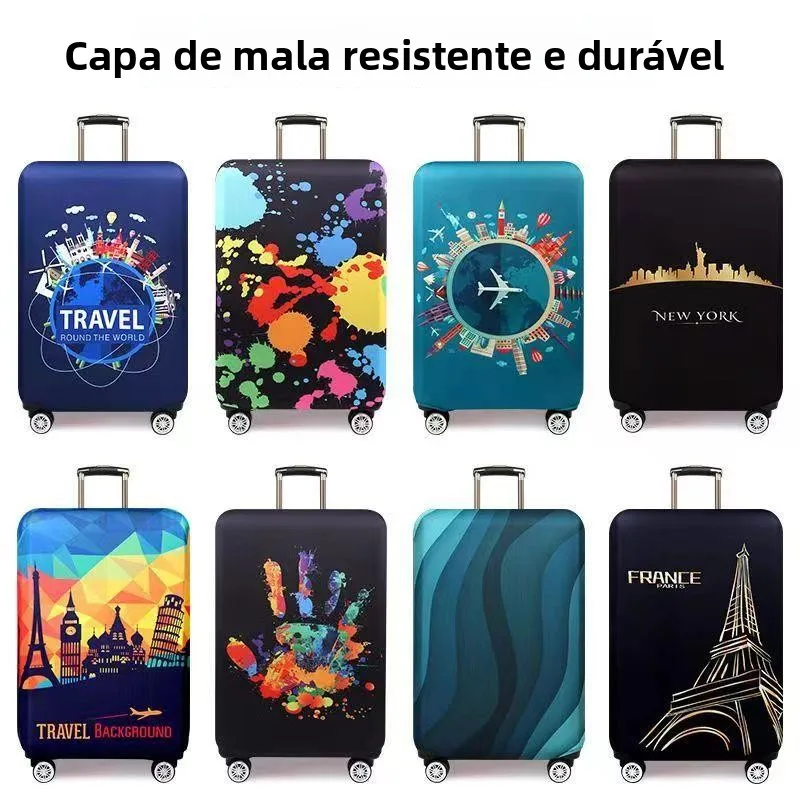 Nova Capa Protetora Prática para Mala de Viagem Samsonite de 30 Polegadas em Couro, Adequada para Novos Modelos