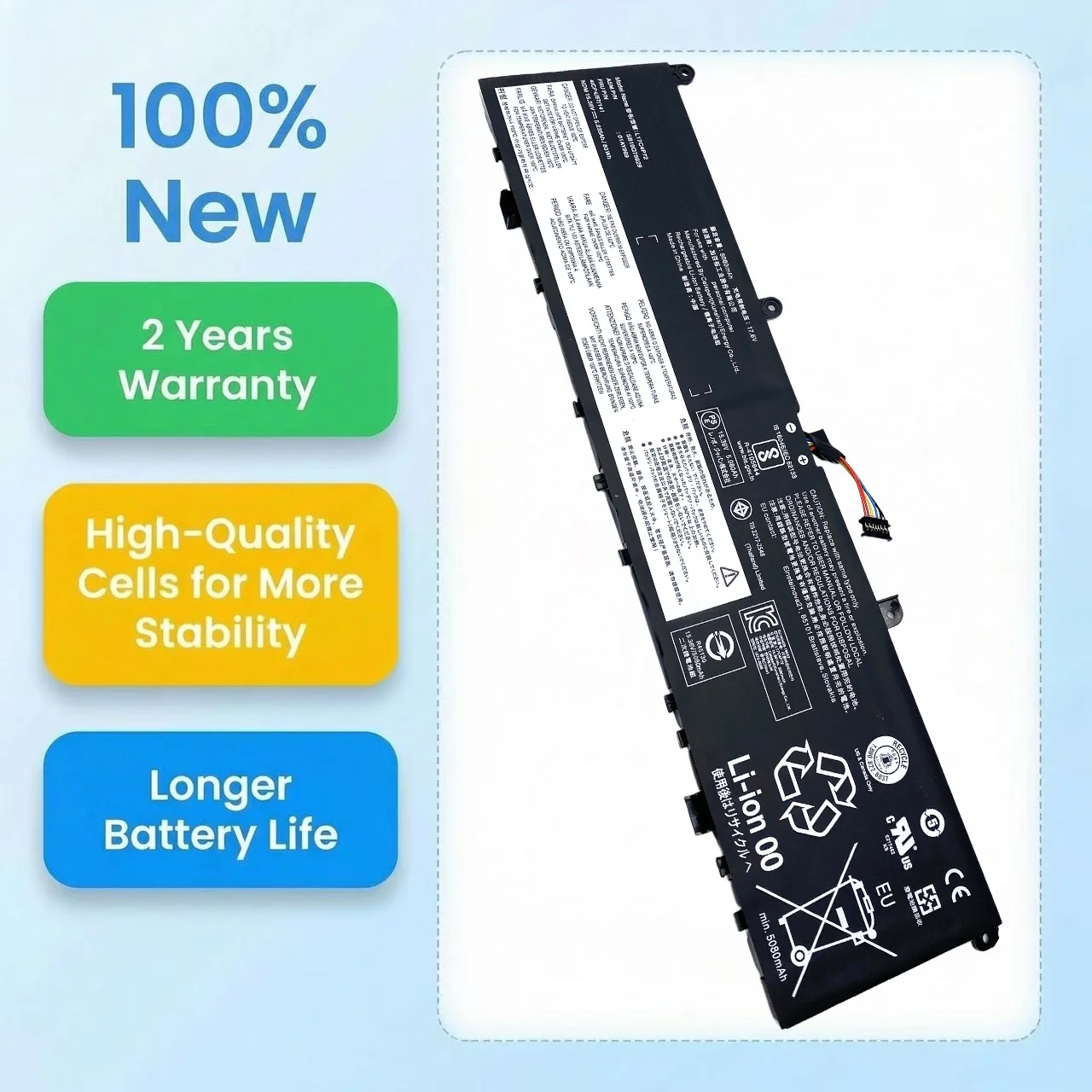 New L17C4P72 L17M4P72 Laptop Battery For Lenovo ThinkPad X1 Extreme Gen 1 2 For ThinkPad P1 1st 2nd Gen L18M4P71 01AY968 01YU911