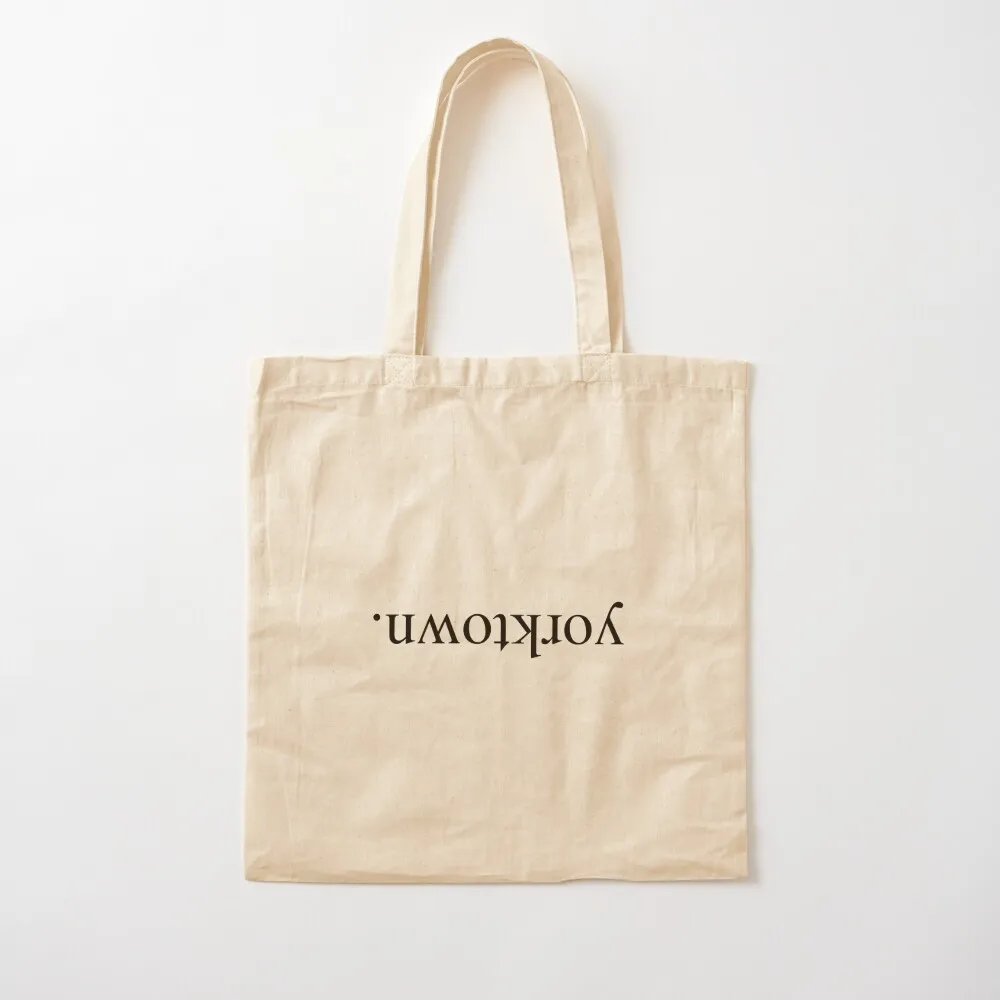 

The World Turned Upside Down Tote Bag Women's shopping bag free delivery bags Canvas Tote Bag