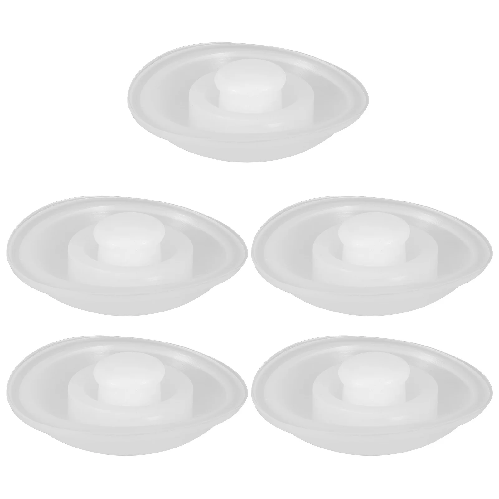 

5Pcs Plastic Water Bottle Stoppers Leakproof Design Nonslip Texture Easy for Various Bottles Home Gym Travel