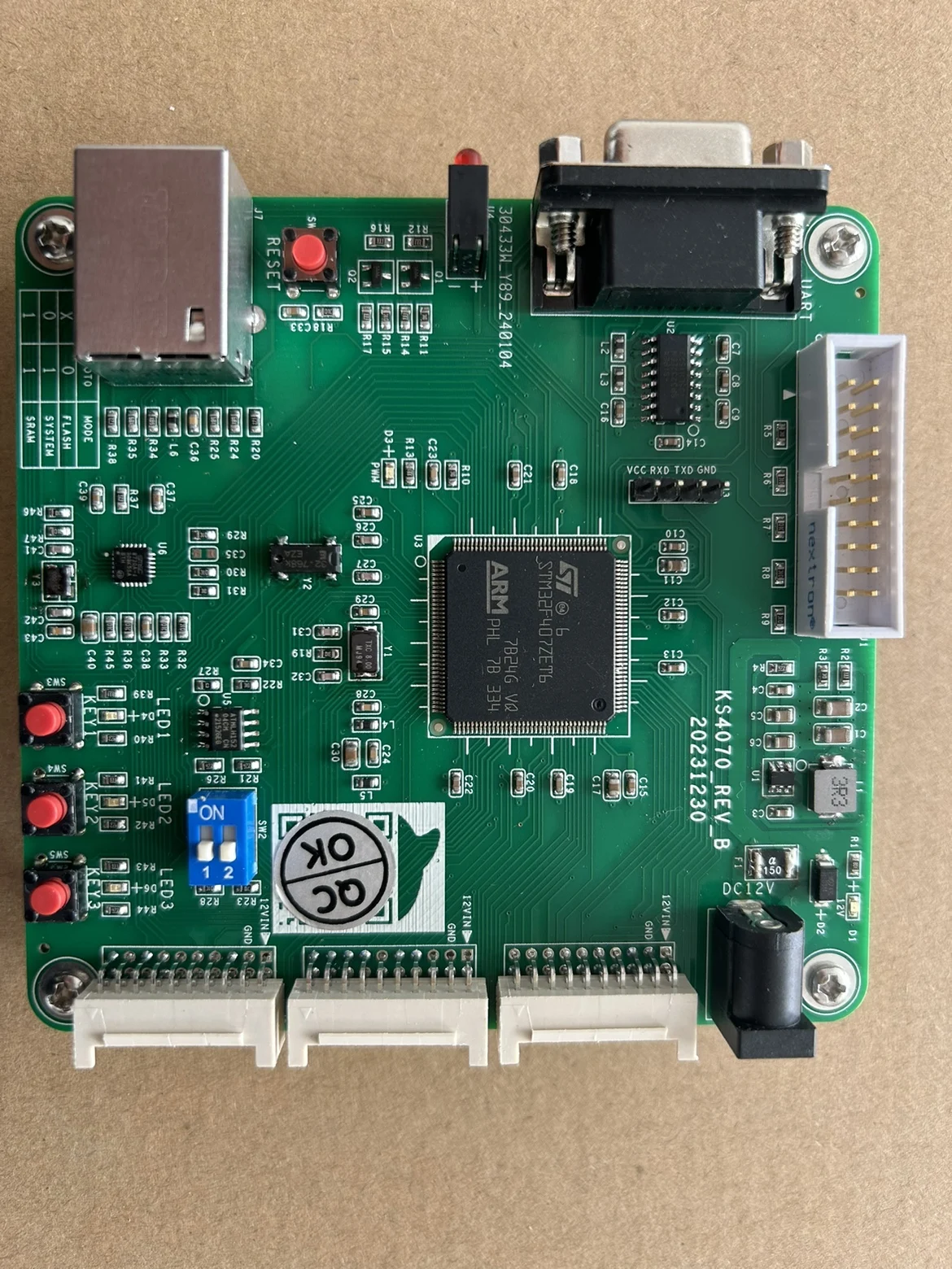 

EtherCAT Development Board, STM32 Master Station STM32F407, for Master and Slave Stations
