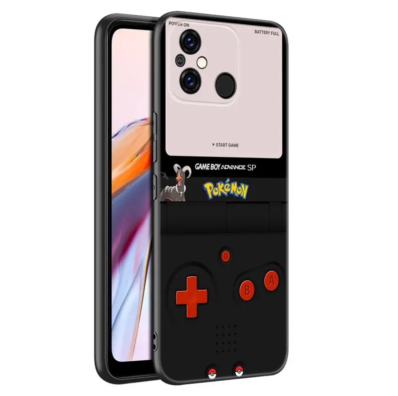 Gameboy Boy Game Black Phone Case For Xiaomi Redmi 11 Prime 11A 12C 13C A1 A2 Plus A3 12 13 4G 10 13R 5G 9A 10A 9C 10C 9i 9T 12R